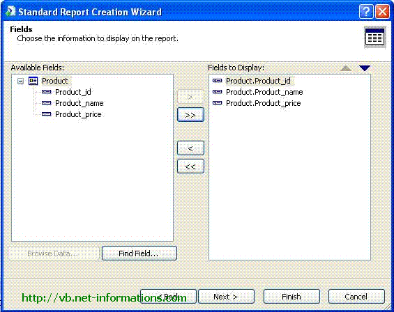 Step By Step Help For Creating A Simple Crystal Reports In Vb Net