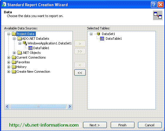 how to create crystal report in vb.net with mysql