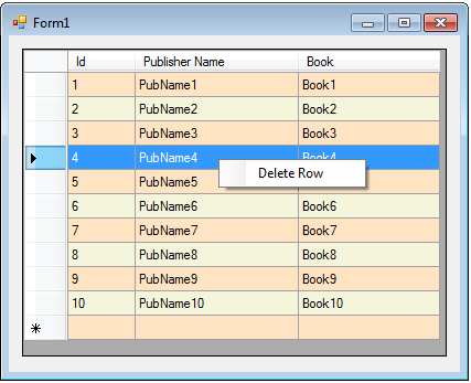 vb6 datagrid example