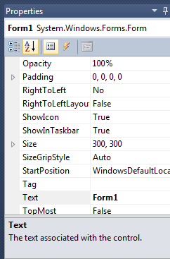 vb.net form properties